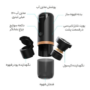دستگاه قهوه ساز ارلدام ET-KF01