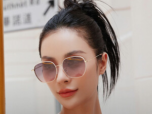 خرید عینک آفتابی زنانه پلاریزه karen bazaar B9010 Fashionable polarized sunglasses for women