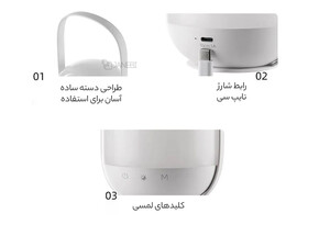 بهترین چراغ کمپینگ رنگارنگ با ریموت کنترلCamping lantern Hydsto Colorful Camping Light with Romote Control YC-YDD01