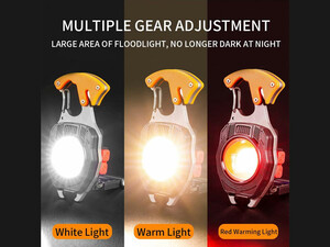چراغ قوه شارژی چندکاره multifunctional LED flashlight Portable Mini LED Flashlight W5147