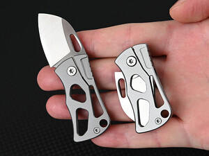 چاقو آنباکسینگ تاشوی قابل آویز به دسته کلید Self-Defense Knife Portable Keychain Unpacking Express Knife