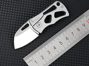 فروش چاقو آنباکسینگ تاشوی قابل آویز به دسته کلید Self-Defense Knife Portable Keychain Unpacking Express Knife