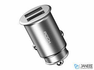 شارژر فندکی مینی راک Rock Metal Mini Car Charger