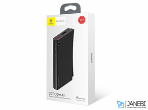 پاور بانک بیسوس Baseus Esazi Series Digital Dual Output 20000mAh Power Bank