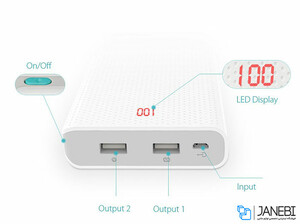 پاور بانک روموس Romoss Sense 6 PH80 Power Bank 20000mAh