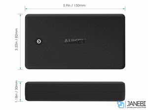 پاور بانک آکی Aukey PB-Y3 30000mAh Power Bank