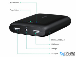 پاور بانک آکی Aukey PB-N42 10000mAh Power Bank