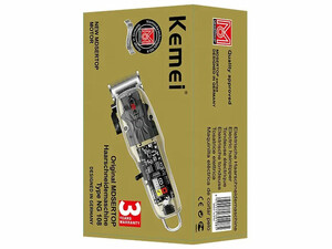 فروش شیور شارژی کیمی Kemei Km-Ng108 Usb Transparent Body Hair Cutting Machine