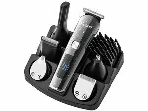 فروش شیور موی سر و بدن 7 کاره شارژی ضدآب کیمی Kemei KM-8508 6 In 1 Waterproof Shaving Machine Multifunction Trimmer