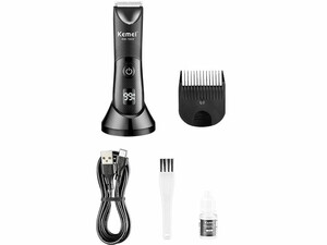 فروش شیورموی سر و بدن شارژی ضدآب کیمی Kemei KM-1840 Electric Body Clipper Hair Trimmer