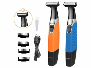 ریش تراش شارژی کمی Kemei KM-1910 Waterproof Electric Shaver USB Rechargeable