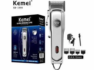 قیمت ریش تراش شارژی کیمی Kemei Rechargeable Electric Hair Trimmer KM-1998