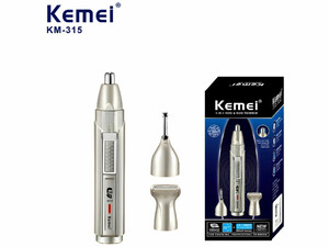 فروش ریش تراش و ماشین اصلاح ابرو و بینی شارژی کیمی Kemei KM-315 shaver, eyebrow trimmer, nose trimmer