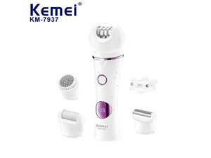 دستگاه موبر شارژی کیمی Kemei Multifunction Portable Epilator KM-7937