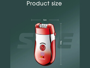 شیور شارژی کیمی Kemei 3 in 1 USB Rechargeable Electric Hair Epilator KM-908A
