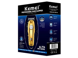 ماشین اصلاح موی سر و صورت شارژی کیمی Kemei Professional Hair Clipper KM-1986