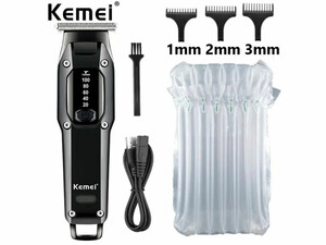 خرید ریش تراش شارژی کیمی Kemei KM-659 Grooming Cordless Barber Clippers Hair