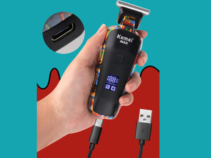 کیت اصلاح بی سیم کیمی Kemei Rechargeable Hair Trimmer KM-MAX5090