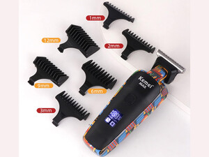دستگاه اصلاح موی سر و صورت شارژی کیمی Kemei Rechargeable Hair Trimmer KM-MAX5090