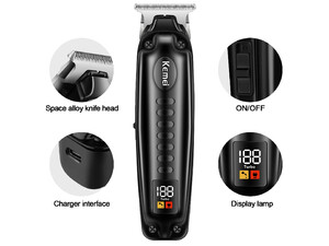 ماشین اصلاح موی سر و صورت شارژی کمی Kemei Hair Trimmer Professional Clipper KM-1578