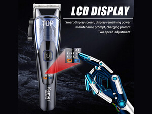 ماشین اصلاح دیجیتالی کیمی Kemei Professional Electric Hair Trimmer KM-3235