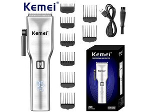 ماشین اصلاح موی سر و صورت شارژی کمی Kemei Hair Clipper Trimmer KM-6050