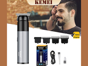 ماشین اصلاح مسافرتی موی سر و صورت شارژی کیمی Kemei Cordless Rechargeable Hair Clipper KM-2627