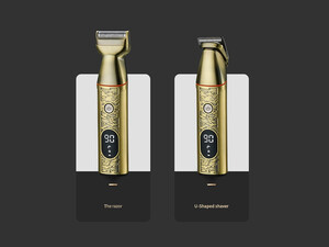 ماشین اصلاح موی سر، صورت و بدن شارژی کیمی Kemei Professional Men Hair Clipper Trimmer Set KM-5859