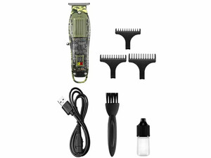 ماشین اصلاح موی سر و بدن حرفه‌ای شارژی کمی Kemei km-1928 Waterproof Usb Charging Rechargeable Head Shaver