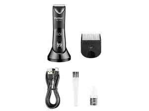 بهترین ماشین اصلاح ریش و موی سر شارژی کیمی Kemei KM-1840 Electric Body Clipper Hair Trimmer For Men