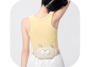 پد گرم کننده و ماساژور شکم PGG N1 Heat And Massage Menstrual Heating Pad Massager Waist Belly Warmer