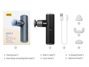 ماساژور تفنگی کیکا KiCA MINI 2 Massage gun