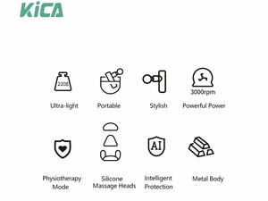 ماساژور تفنگی مینی 2 کیکا KiCA MINI 2 Massage gun