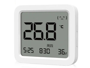 سنسور دما و رطوبت شیائومی  Xiomi Mijia CR2450 sensor smart temperature and humidity meter 3 MJWSD05MMC