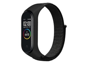 بند نایلونی دستبند سلامتی می بند 3/4/5 به همراه قاب پورودو Porodo iGuard Xiaomi mi band 3/4/5 Strap + ShockProof Case