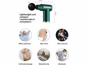 قیمت ماساژور تفنگی بدن پادوم Padom Massage Gun for Pain Relief with 4 Massage Heads