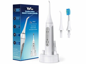 مسواک برقی با دستگاه شستشوی دهان YaFex Cordless Flosser Teeth Cleaner with Toothbrush