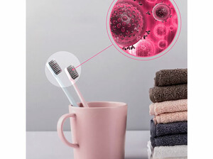 نگهدارنده و ضدعفونی کننده مسواک و خمیر دندان سوتینگ Sothing UV Light Toothbrush Sterilizer Holder