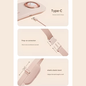 ماساژور گرم کن کمر، شکم، رحم، قاعدگی، پریود قابل شارژ کوالیتل شیائومی