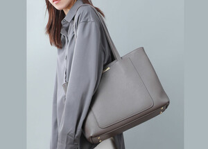 قیمت کیف شانه ای زنانه با ظرفیت بزرگ new fashion trendy genuine leather women's bag 5180