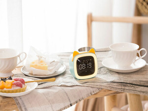 قیمت ساعت زنگ‌دار رومیزی دیجیتال Cute digital study alarm clock BD-AC-02