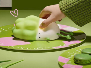 چراغ خواب کودکانه قابل شارژ Little Pai Cai Pat Cabbage Silicone Night Light