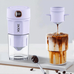 فروش آبمیوه‌گیری و قهوه ساز شارژی 350 میلی‌لیتر کویو