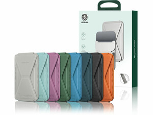 خرید جاکارتی مغناطیسی و هولدر گوشی آیفون گرین Green Lion Magnetic Wallet MagSafe Compatible GNMAGWALTBL