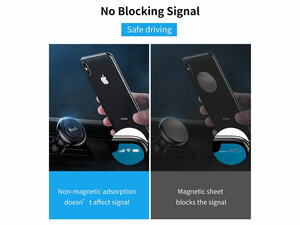 هولدر موبایل داخل خودرو راک ROCK Universal Vacuum Airbag Vent Car Phone Holder