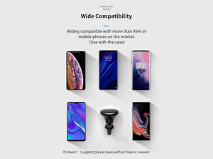 هولدر موبایل داخل خودرو راک ROCK Universal Vacuum Airbag Vent Car Phone Holder