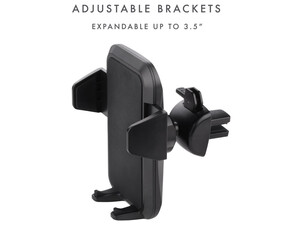 خرید بهترین هولدر موبایل خودرو پاورولوژِ Powerology Airgrip Cradle Vent Mount Holder PUCVMBK