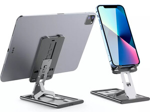 پایه نگهدارنده تاشو رومیزی موبایل و تبلت آها استایل AhaStyle WG69 Desktop Mobile Holder