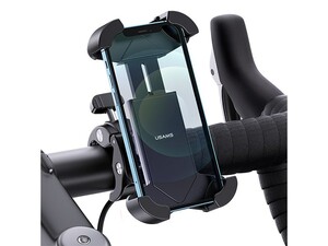 کیفیت پایه نگهدارنده گوشی مخصوص دوچرخه و موتور یوسامز USAMS US-ZJ064 uaiversal rotary bike holder