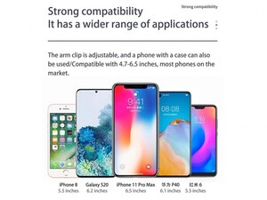 پایه نگه‌دارنده موبایل دوچرخه و موتورسیکلت توتو DCTS-15
